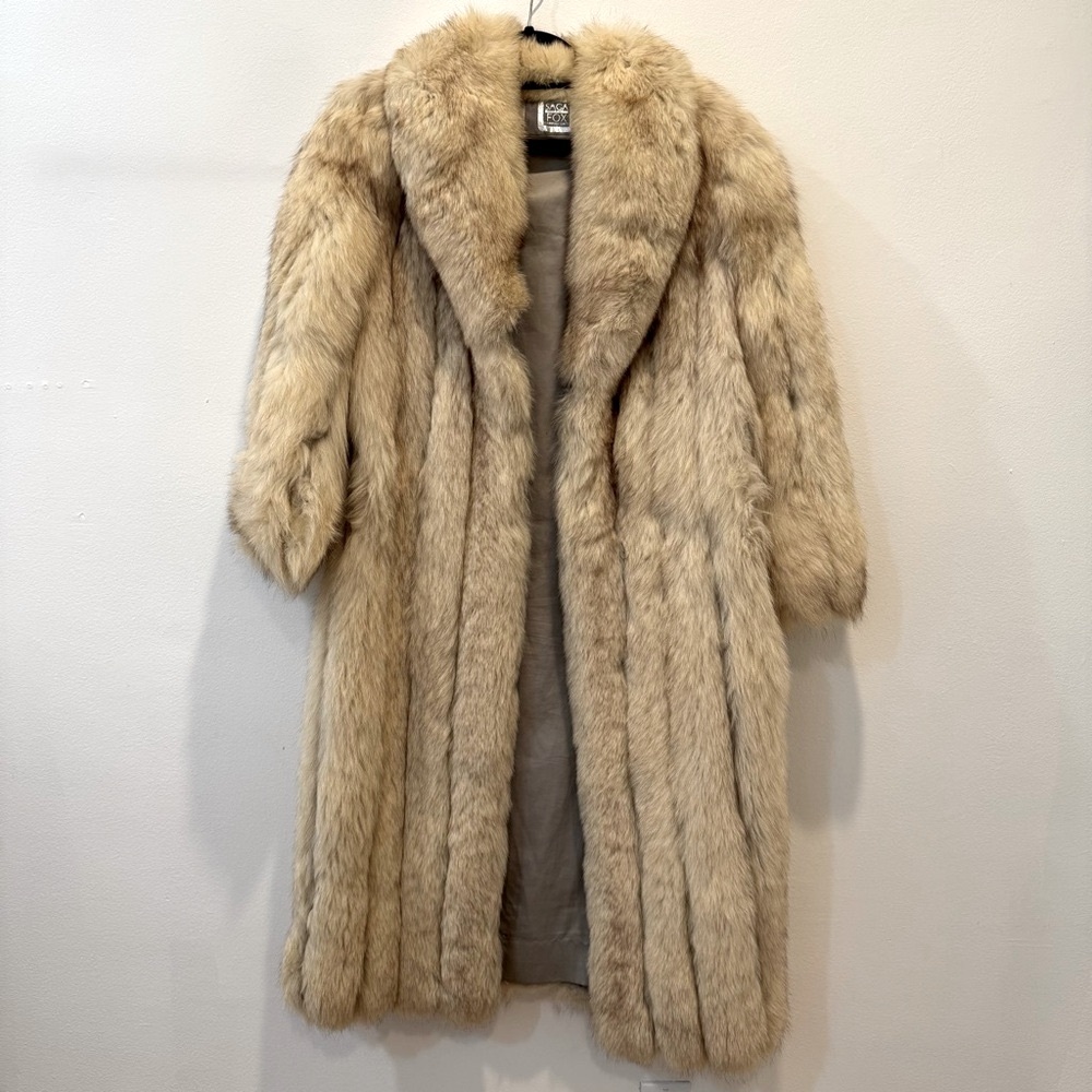 Saga Fox Fur Full Length Coat